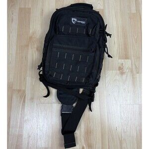 Drago Gear Tactical Sentry Pack Laptop Bag Black MOLLE Shoulder Sling Pack EUC